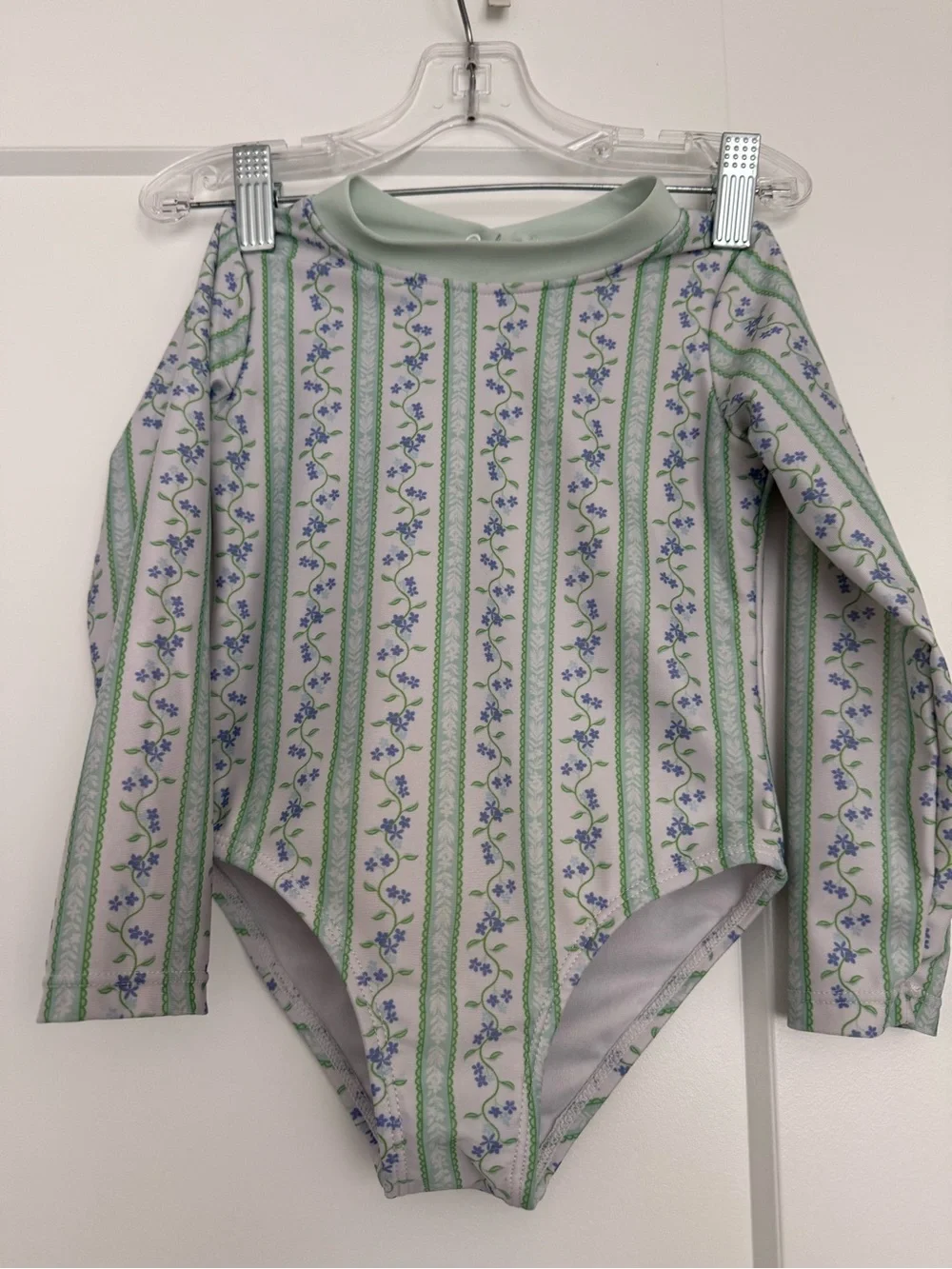 Nicole Miller Floral Print One-Piece Swimsuit | Size 3T